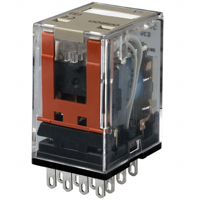 MY4N1 DC24 (S) Omron Automation and Safety  Power Relays Over 2 Amps